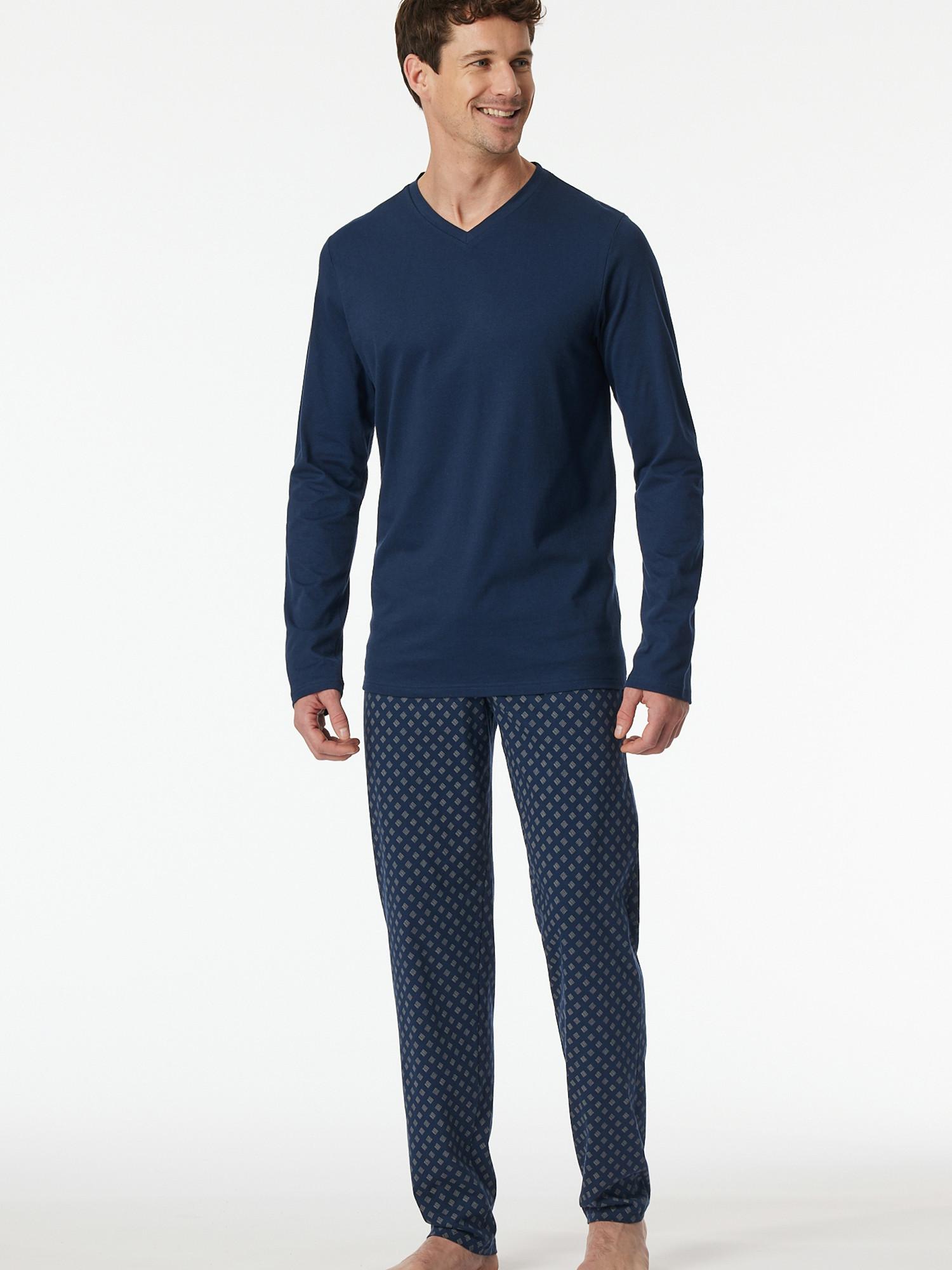 Schiesser  Schiesser Pyjama Schlafanzug  - Casual Essentials 