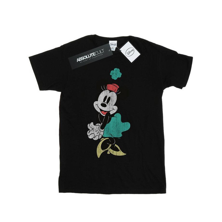 Disney Minnie Mouse T-Shirt Effetto Consumato  