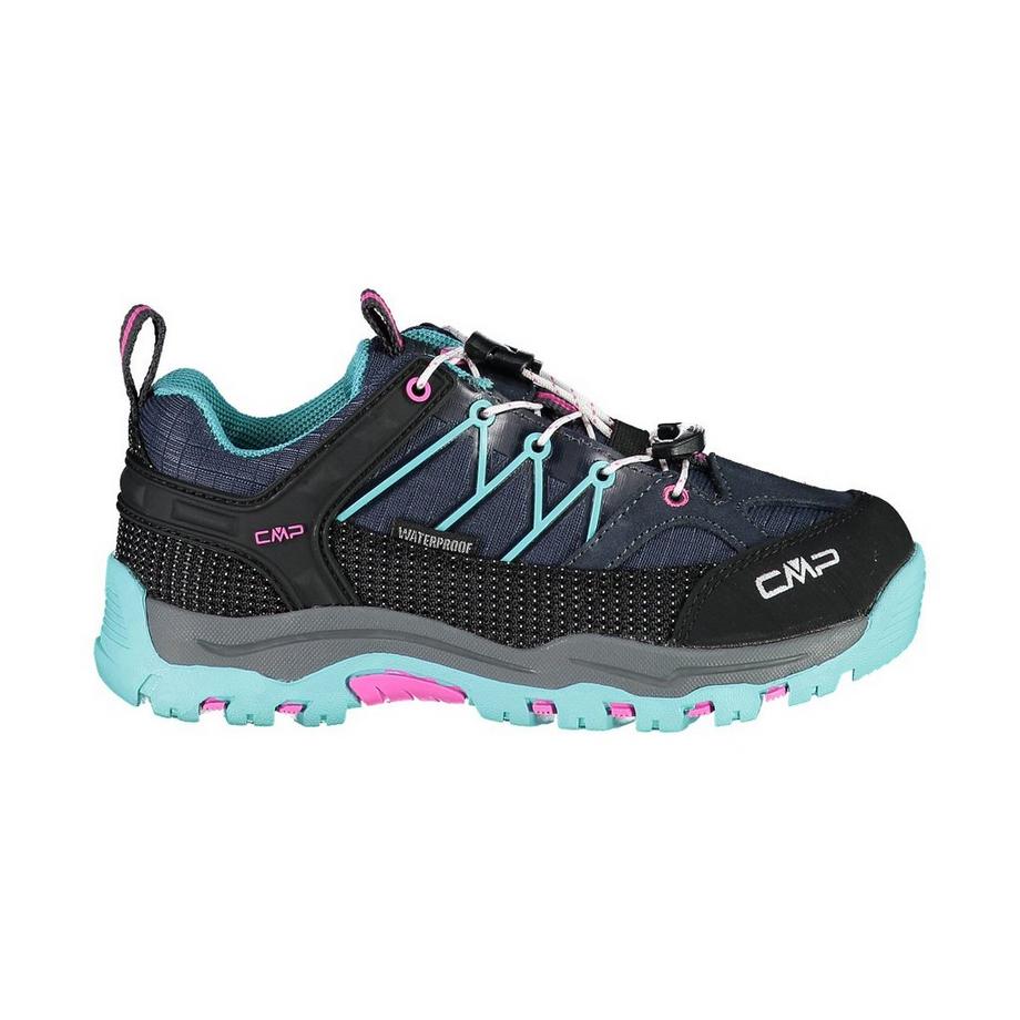 scarpe da trekking basse da bambino rigel waterproof