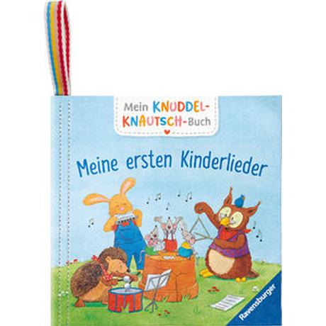 Mein Knuddel-Knautsch-Buch: Meine ersten Kinderlieder; weiches Stoffbuch, waschbares Badebuch, Babyspielzeug ab 6 Monate Schuld, Kerstin M. (Illustrationen) Gebundene Ausgabe 