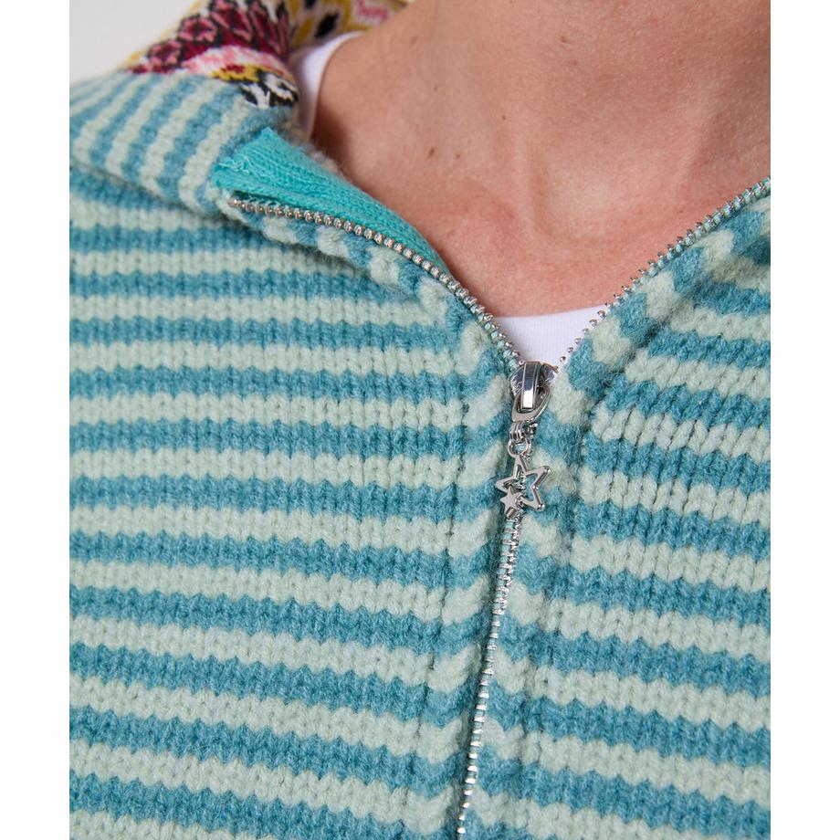 Joe Browns Cardigan à Capuche Rayé Pixie  