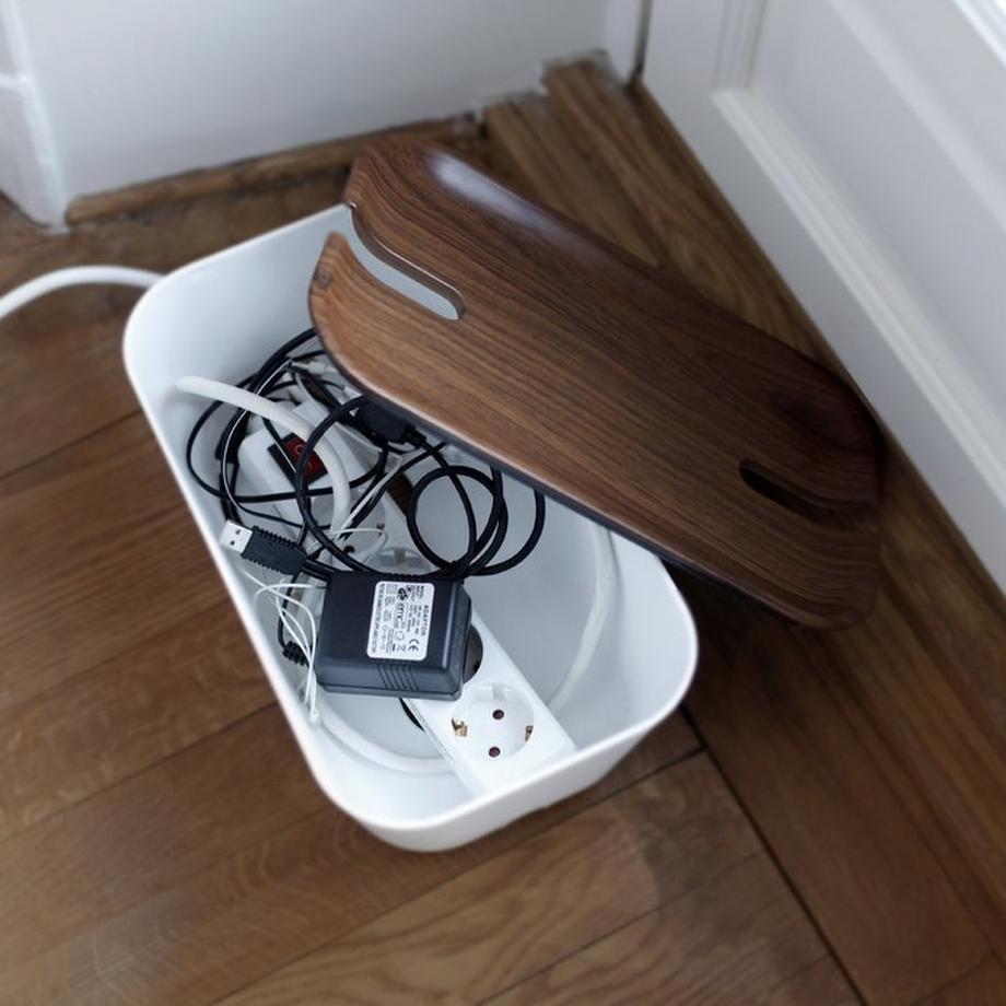 BOSIGN  291170 KABELSCHUTZ BRAUN, WEI� 