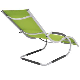 VidaXL Chaise longue métal  