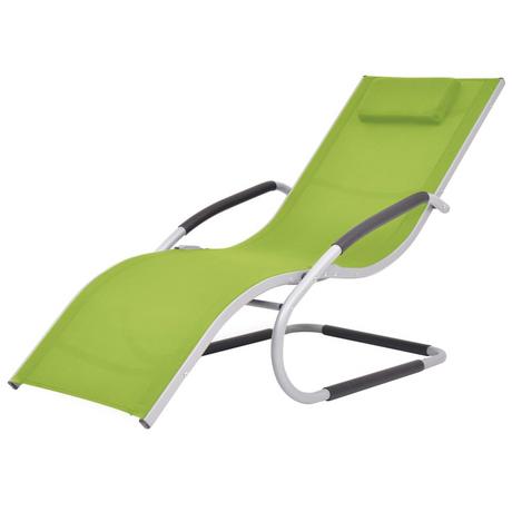 VidaXL Chaise longue métal  