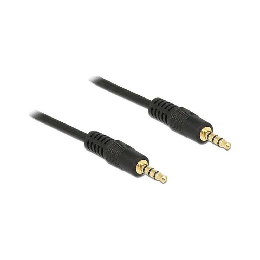 DeLock  Audio-Kabel 3,5 mm Klinke - 3,5 mm Klinke 0.5 m 