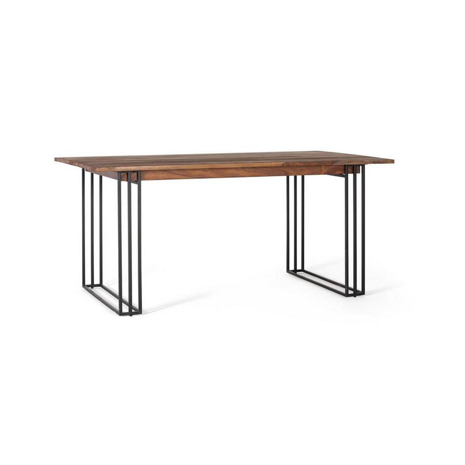 mutoni Table de salle à manger Zion palissandre 200x100  