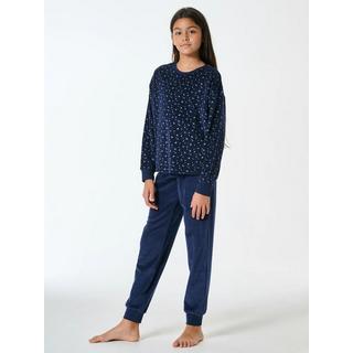 Schiesser  Mädchen Pyjama Velours 