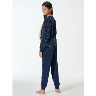 Schiesser  Mädchen Pyjama Velours 