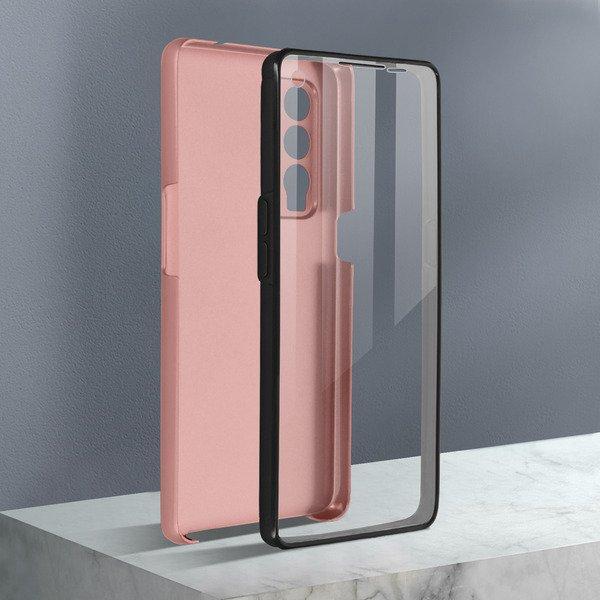 Avizar  Cover 360° Oppo Find X3 Neo Rosa Gold 