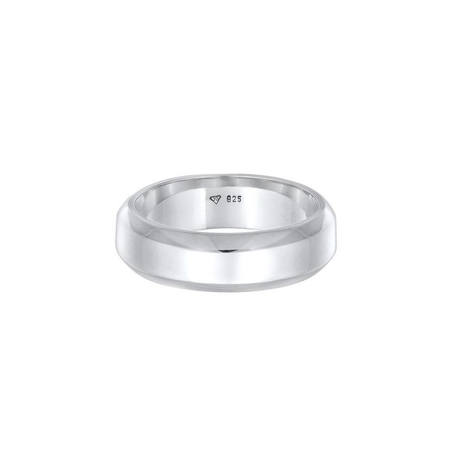 Kuzzoi  Bague Herren Bandring Basic 925 Silber 