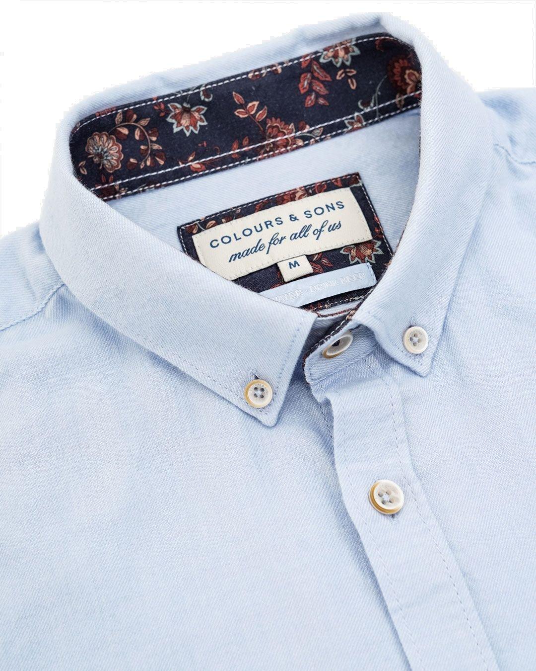 Colours & Sons  Hemden Shirt-Brushed Twill 