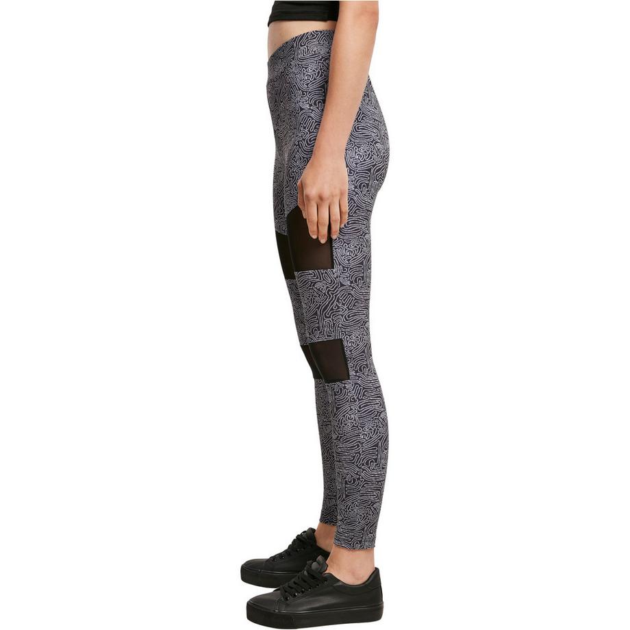 URBAN CLASSICS  legging tampati da urban claic tech meh aop 