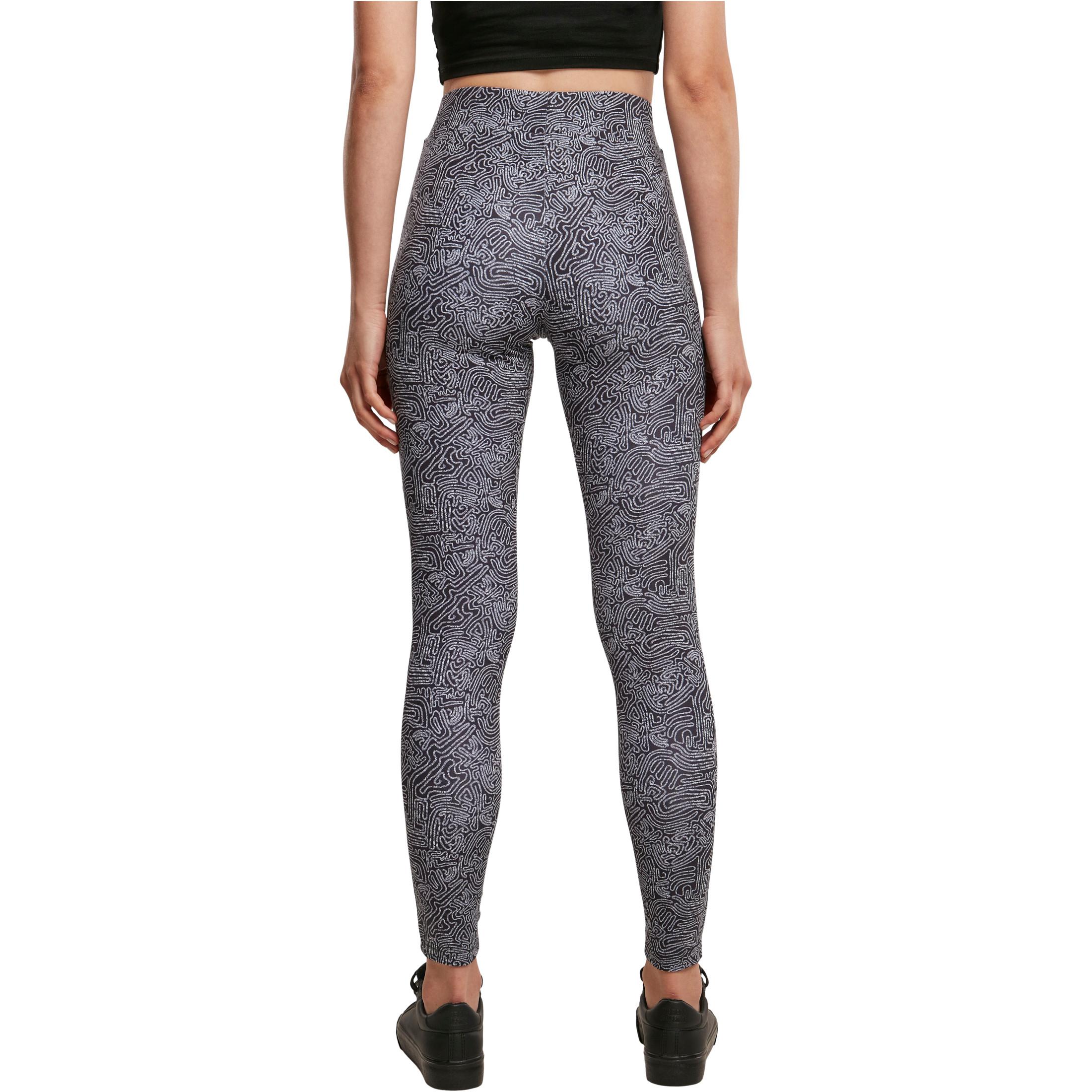 URBAN CLASSICS  bedruckte legging für en urban claic tech meh aop 