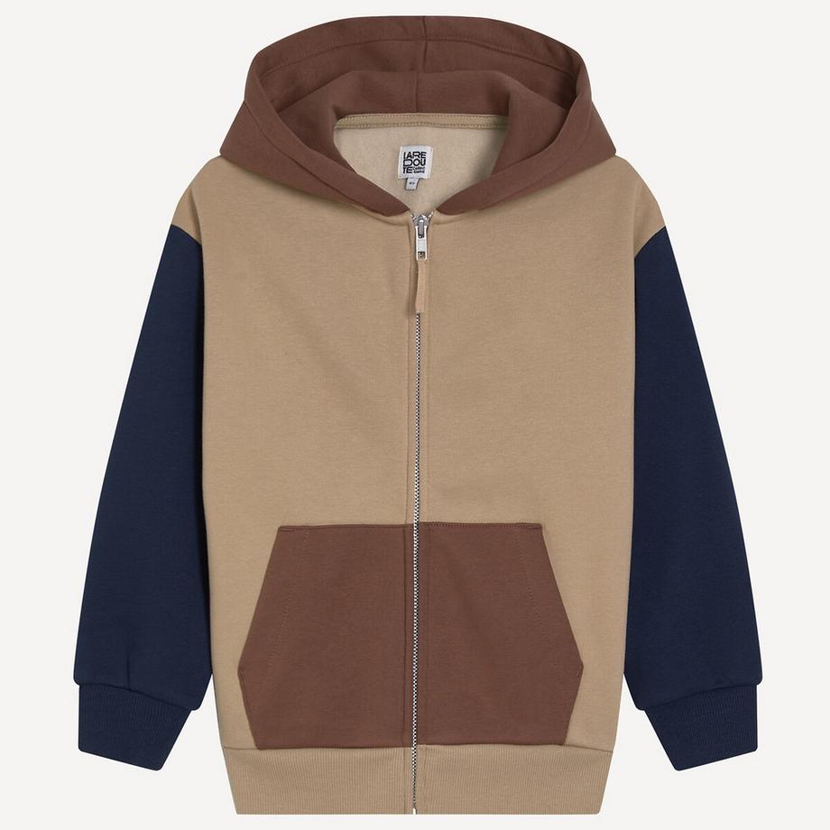 La Redoute Collections  Kapuzenpullover mit Reissverschluss 
