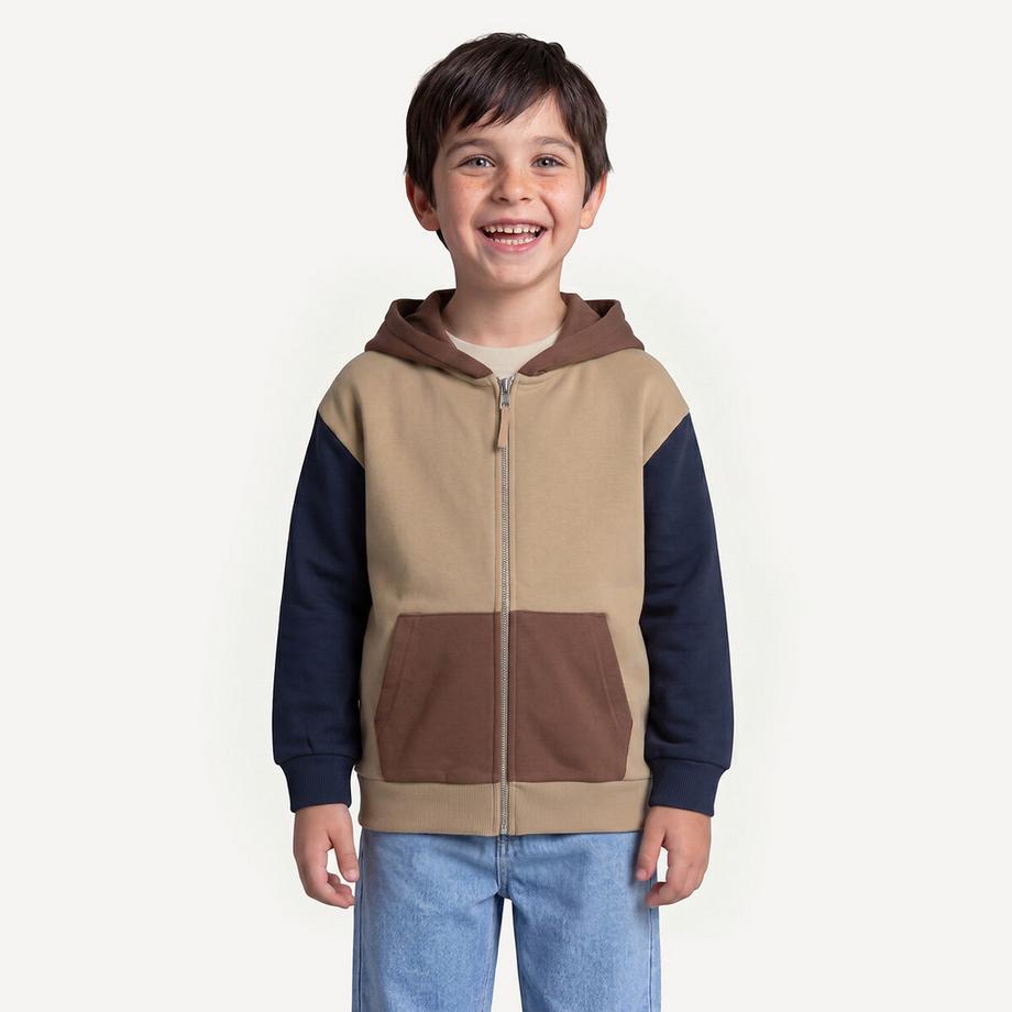 Sweat zippé à capuche