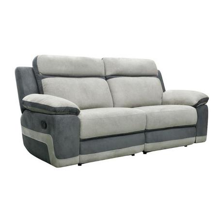 Vente-unique Relaxsofa Microfaser 3Sitzer TALCA  