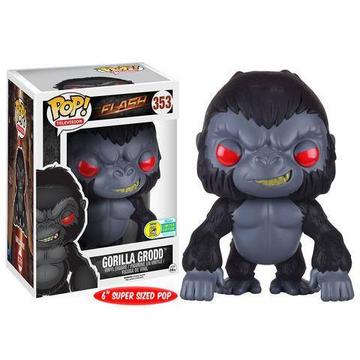 The Flash Super Sized POP! TV Vinyl Figur Gorilla Grodd SDCC  Exclusive