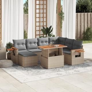 VidaXL Garten sofagarnitur poly-rattan  