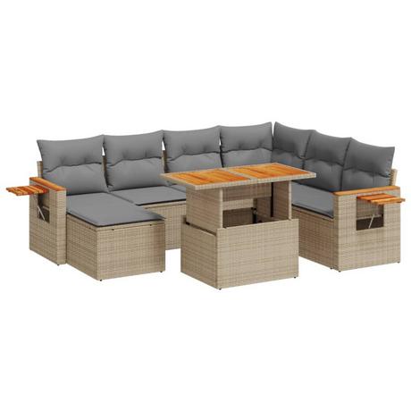 VidaXL Garten sofagarnitur poly-rattan  