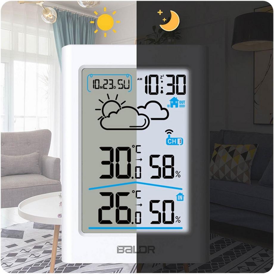 B2X  Wetterstation mit Display BD-911 
