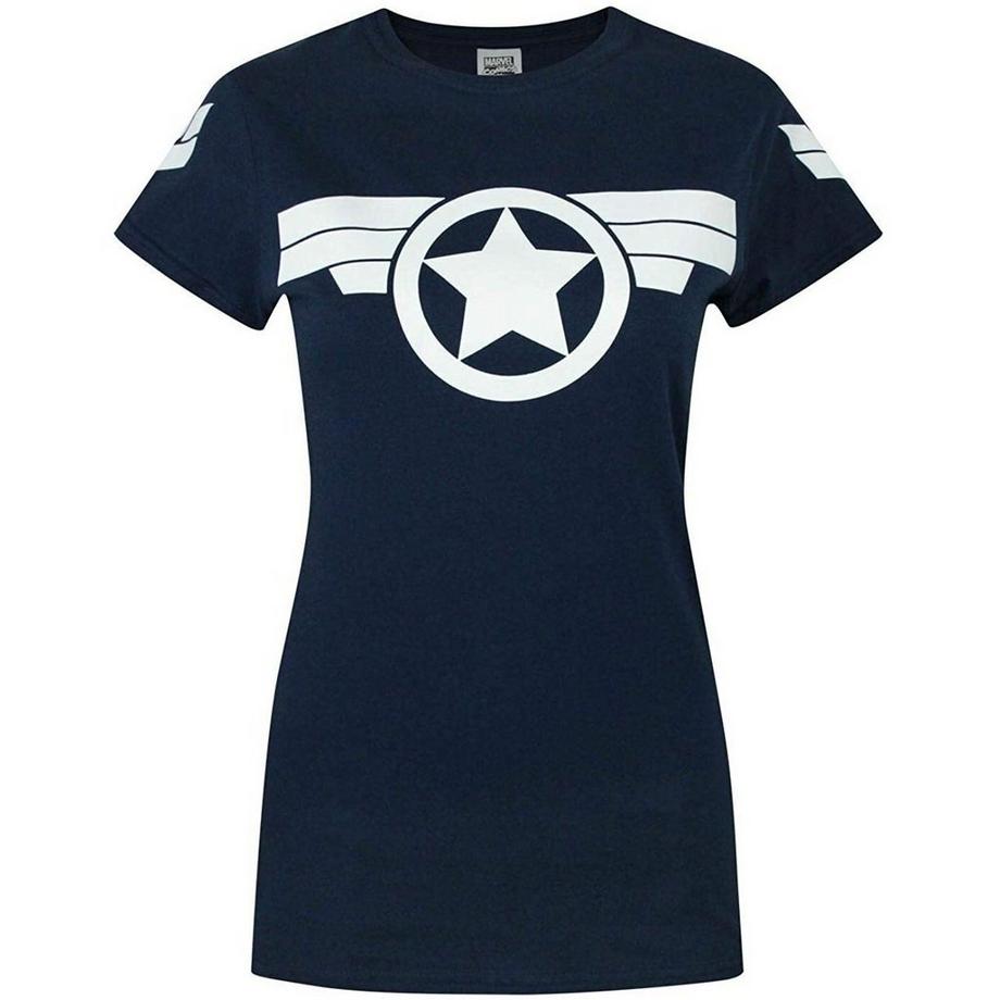 CAPTAIN AMERICA Super Soldier Logo T-Shirt  
