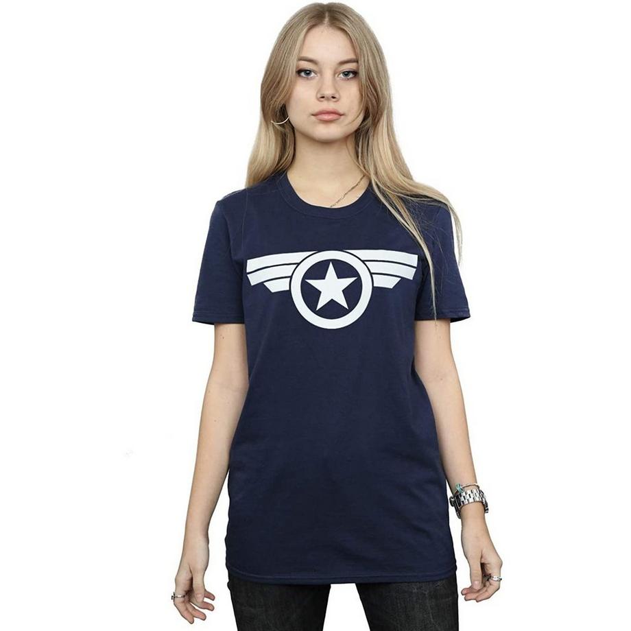 CAPTAIN AMERICA Super Soldier Logo T-Shirt  