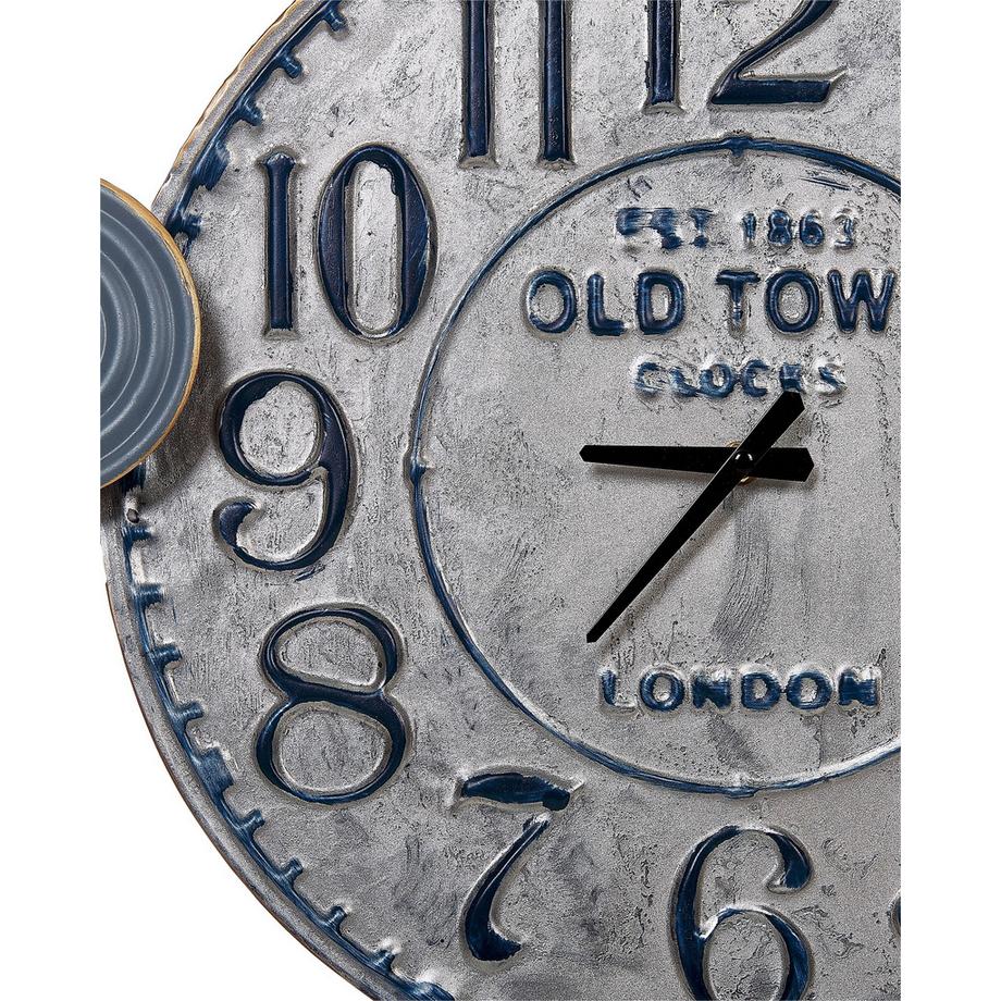 Beliani Wanduhr aus Eisen  BERKERIUM  