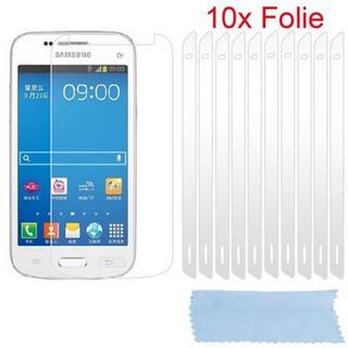 Cadorabo  Films de protection d'écran compatibles avec Samsung Galaxy TREND 3 dans HIGH CLEAR - 10 films de protection hautement transparents contre la poussière, la saleté et les rayures 