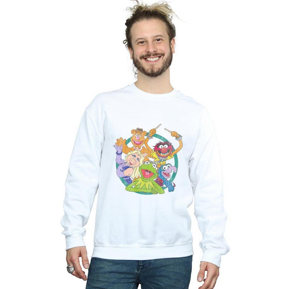 Disney The Muppets Sweatshirt Col Rond  