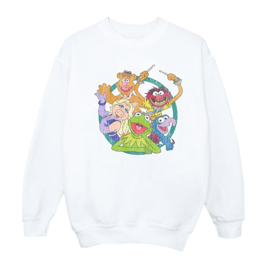Disney The Muppets Sweatshirt Col Rond  