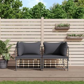 VidaXL Ecksofa poly-rattan  