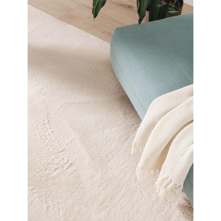 Benuta Tapis fausse fourrure Furry Beige  