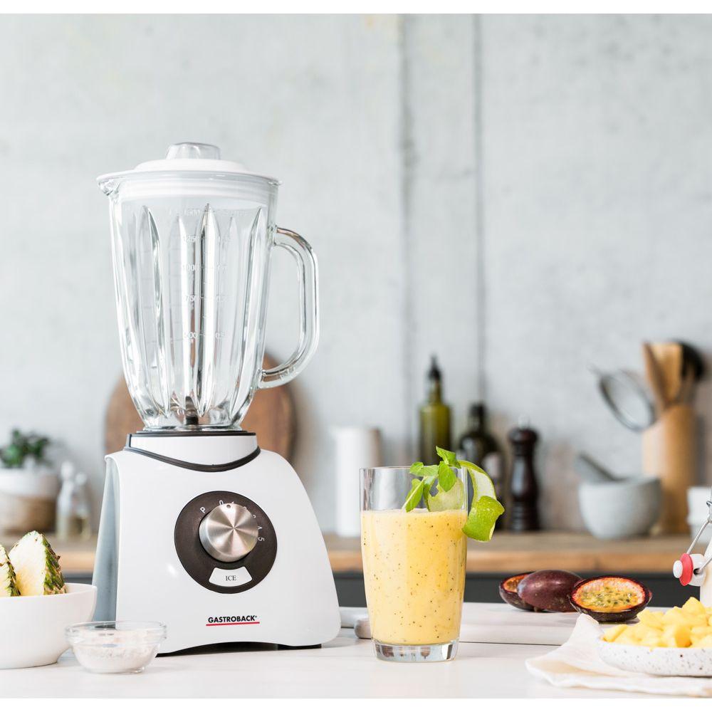 Gastroback GASTROBACK VITAL MIXER BASIC 1,5 L FRULLATORE DA TAVOLO 600 W BIANCO  
