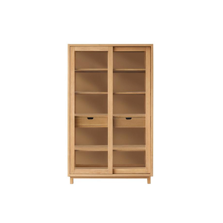 Armoire de rangement en chêne massif Adel