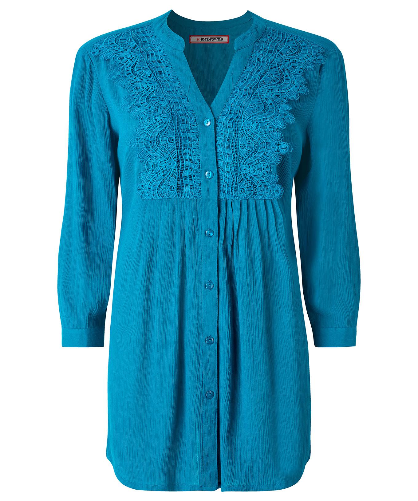 Joe Browns Gekräuselte Spitzenbluse  