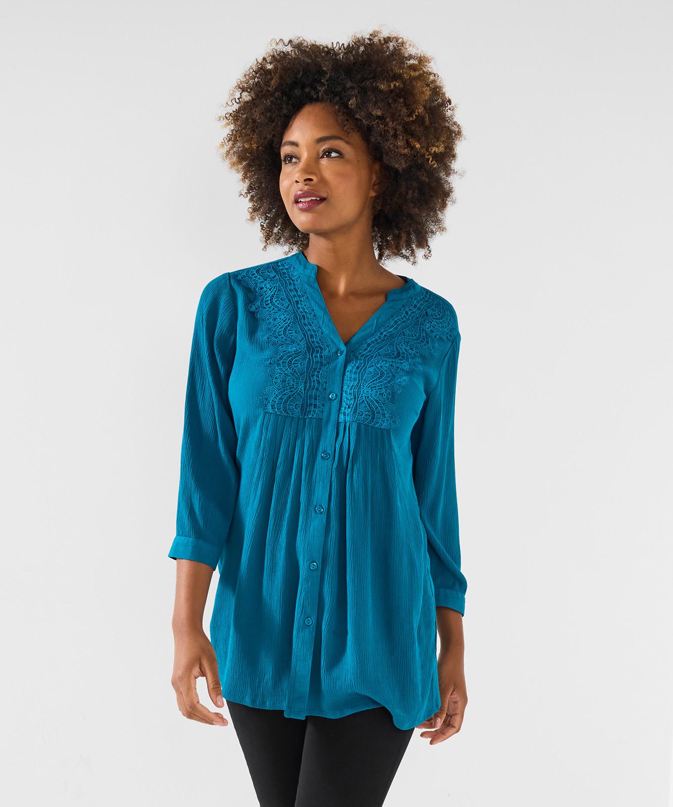 Joe Browns Gekräuselte Spitzenbluse  