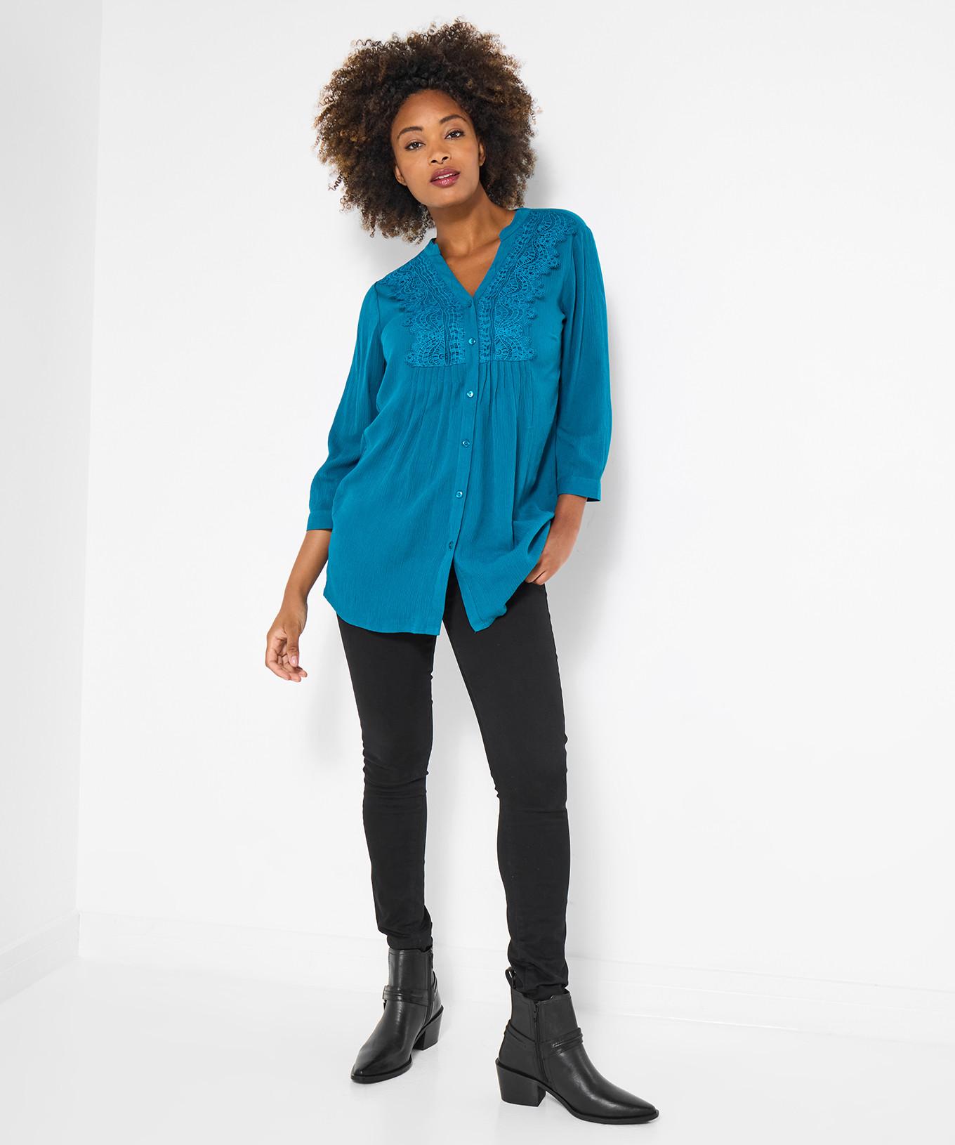 Joe Browns Gekräuselte Spitzenbluse  