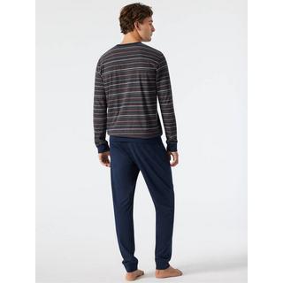 Schiesser Bündchen Pyjama  