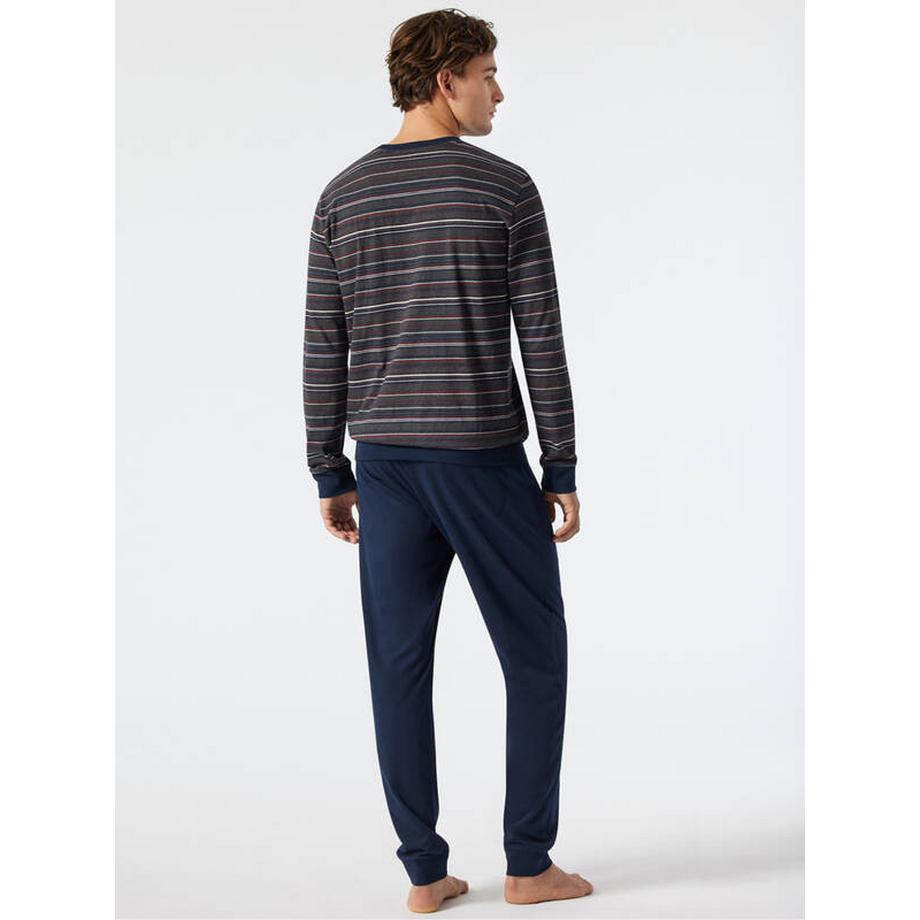 Schiesser Bündchen Pyjama  