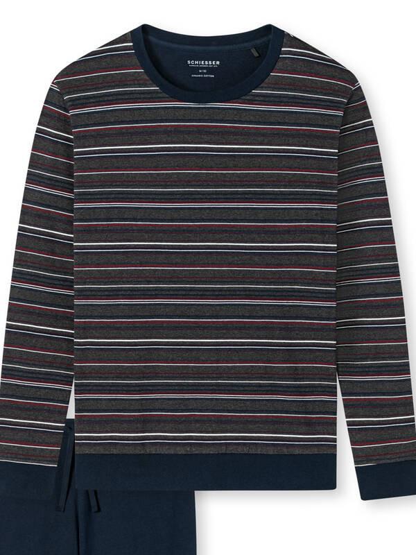 Schiesser Bündchen Pyjama  