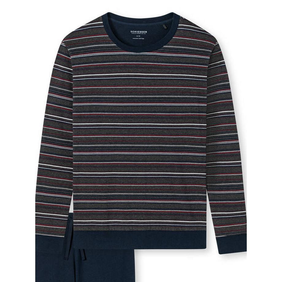 Schiesser Bündchen Pyjama  