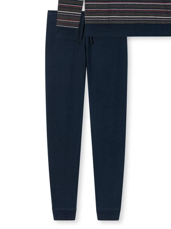 Schiesser Bündchen Pyjama  