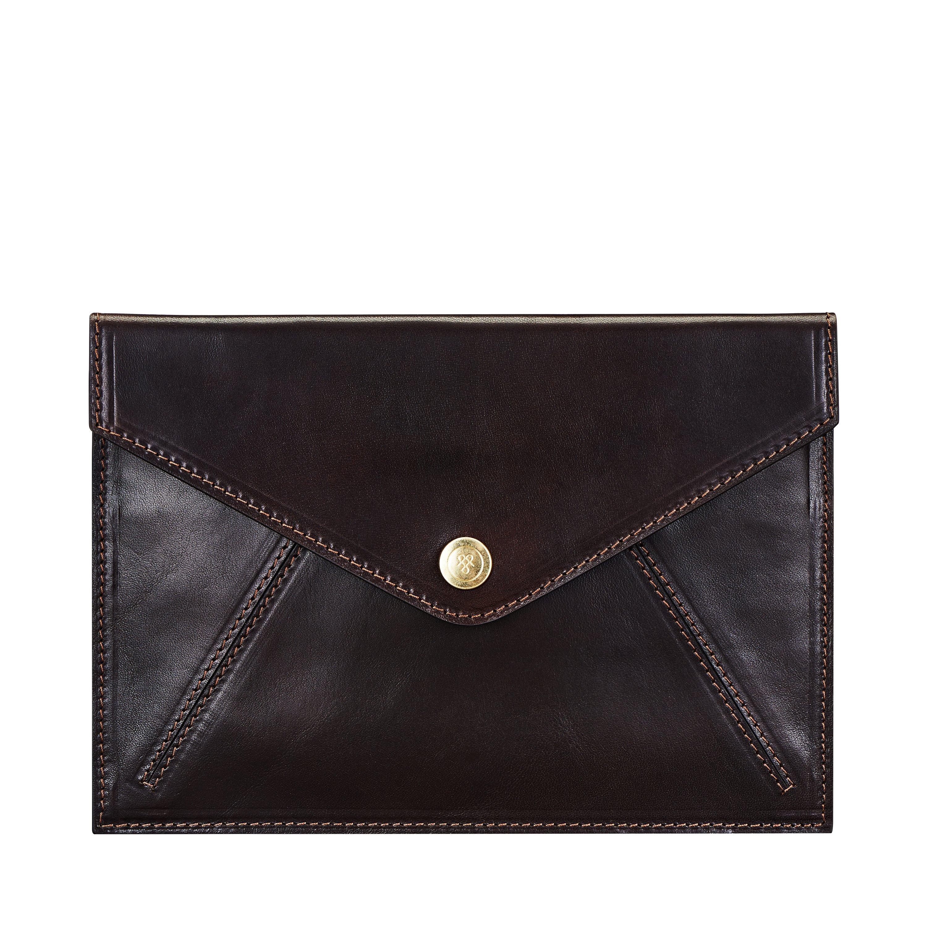 Maxwell Scott  L'Ortona Pochette de voyage en cuir 