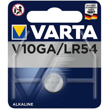 Elettronica alcalina a bottone, LR54 / V10GA, 70 mAh, 1,5 Volt