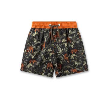 Jungen Badeshorts Tiger