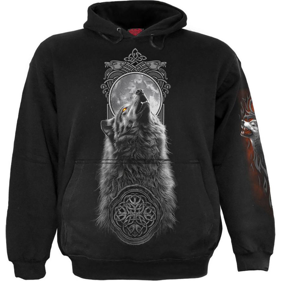 Darkest Fear Felpa Con Cappuccio Stampa Posteriore