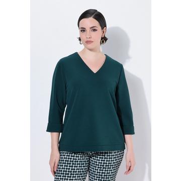 Shirt, Struktur, Rundhalsausschnitt, 3/4-Arm