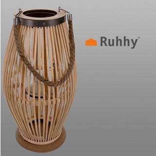 Ruhhy Bambus-Rattan-Laterne Gardlov 24282  