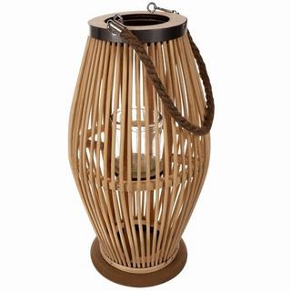 Ruhhy Bambus-Rattan-Laterne Gardlov 24282  
