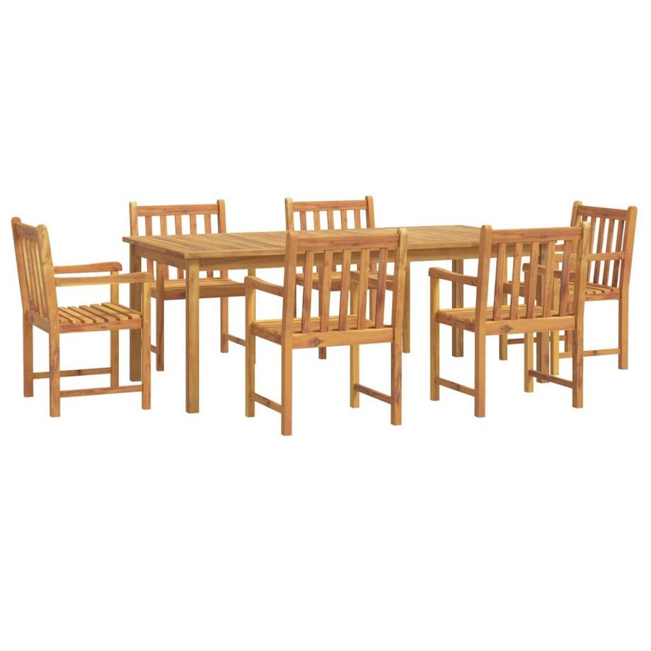 set da pranzo da giardino Legno di acacia